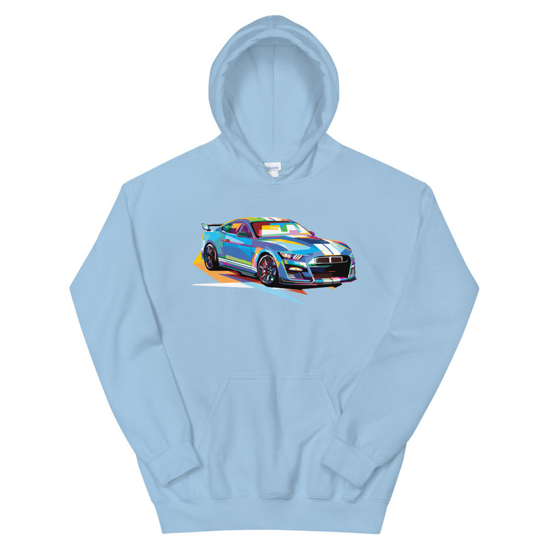 Pop Art Muscle Car - Hoodie