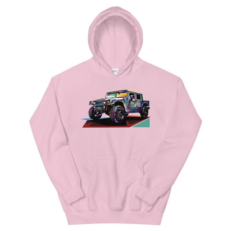 Pop Art Military Vehicle - Hoodie