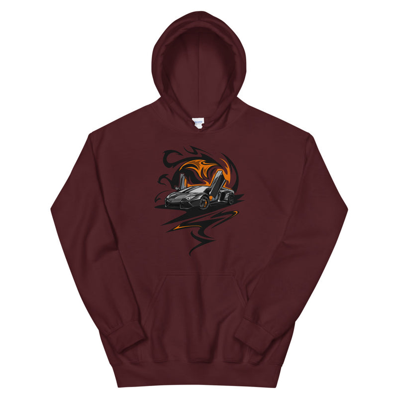 Tribal Exotic Car - Hoodie