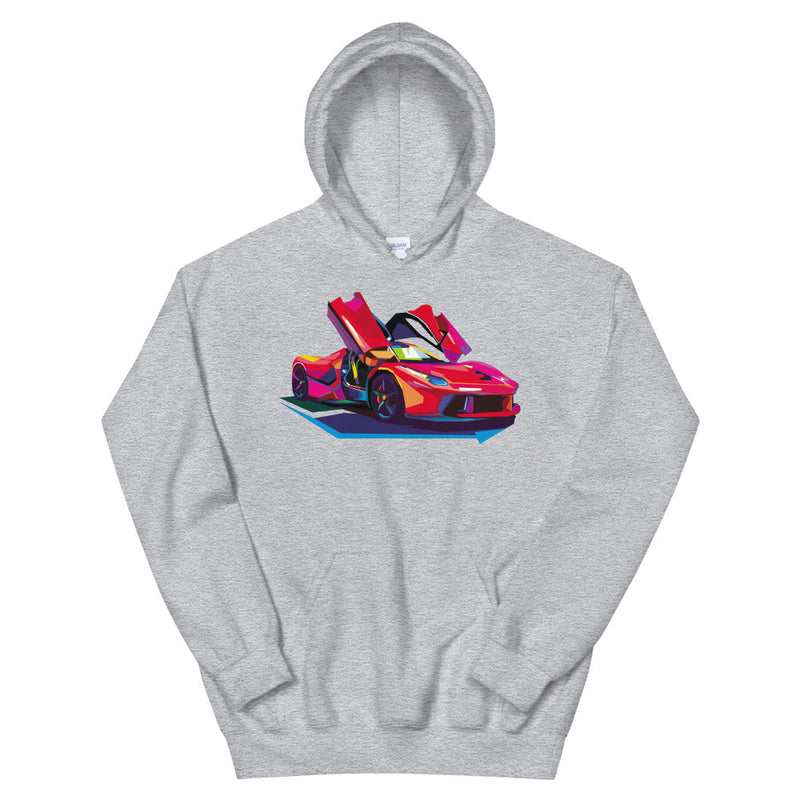 Pop Art Exotic Car - Hoodie