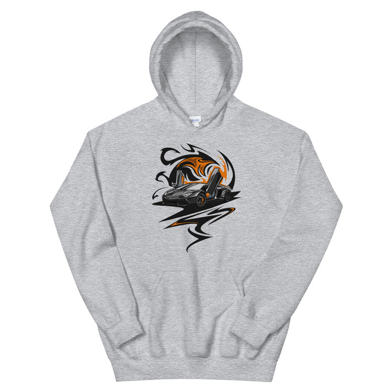 Tribal Exotic Car - Hoodie