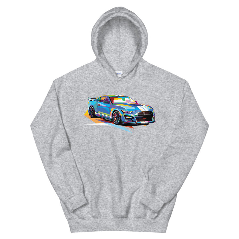 Pop Art Muscle Car - Hoodie