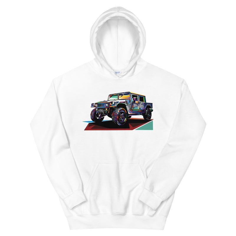 Pop Art Military Vehicle - Hoodie