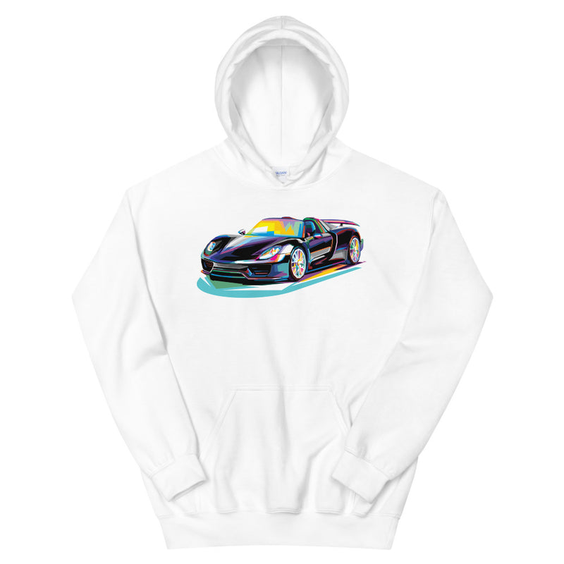 Pop Art Sports Car - Hoodie