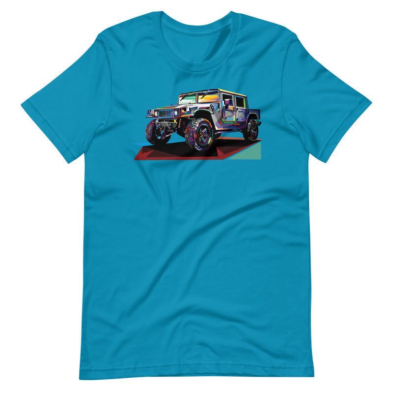 Pop Art Military Vehicle - Women's T-Shirt