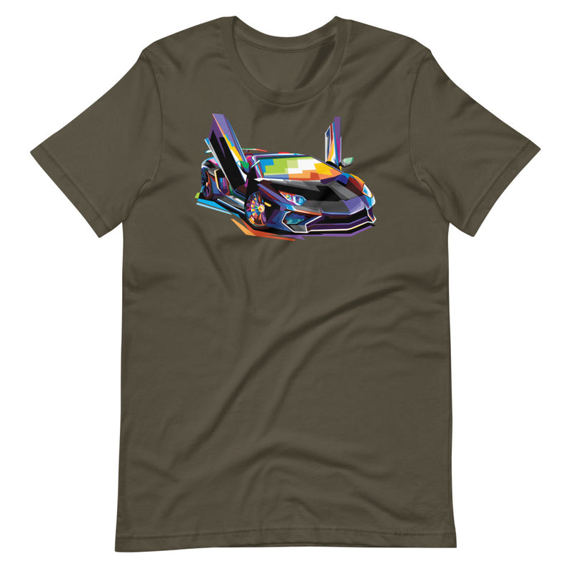 Pop Art Sports Car - Women's T-Shirt