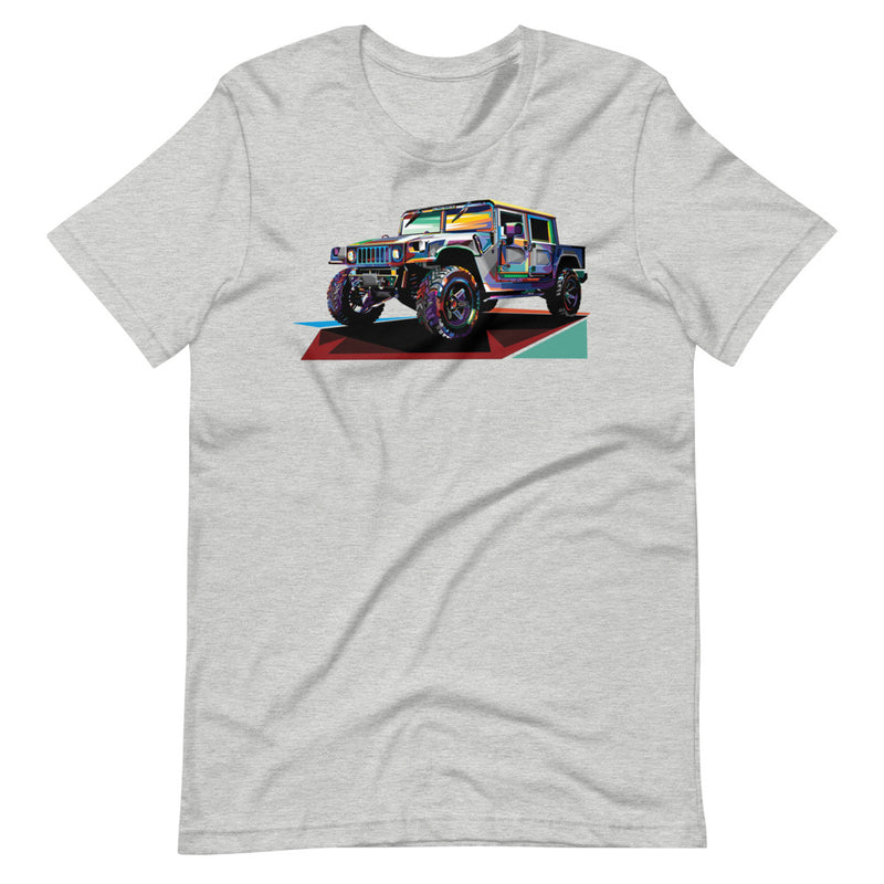 Pop Art Military Vehicle - Women's T-Shirt