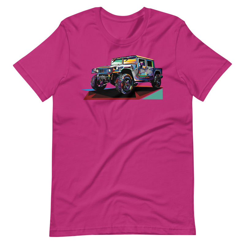 Pop Art Military Vehicle - Women's T-Shirt