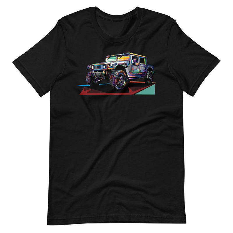 Pop Art Military Vehicle - Women's T-Shirt