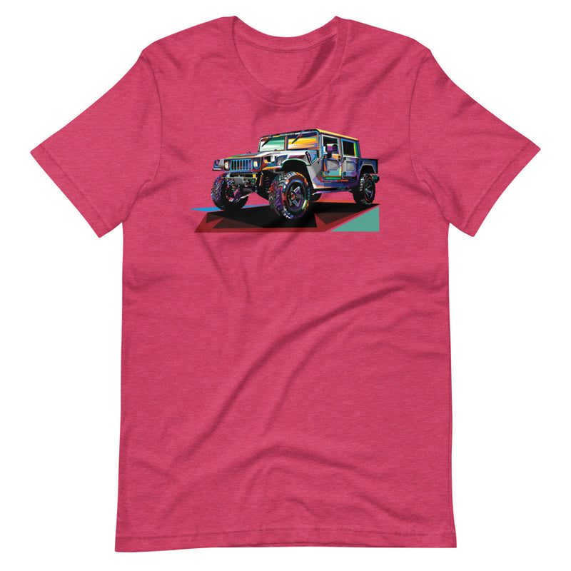 Pop Art Military Vehicle - Women's T-Shirt