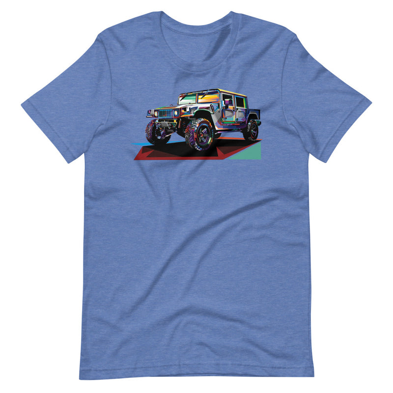 Pop Art Military Vehicle - Women's T-Shirt