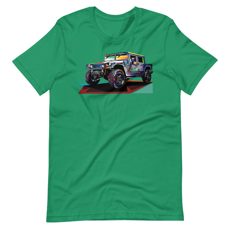 Pop Art Military Vehicle - Women's T-Shirt