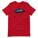 Blue Car Night Sky - Women's T-Shirt
