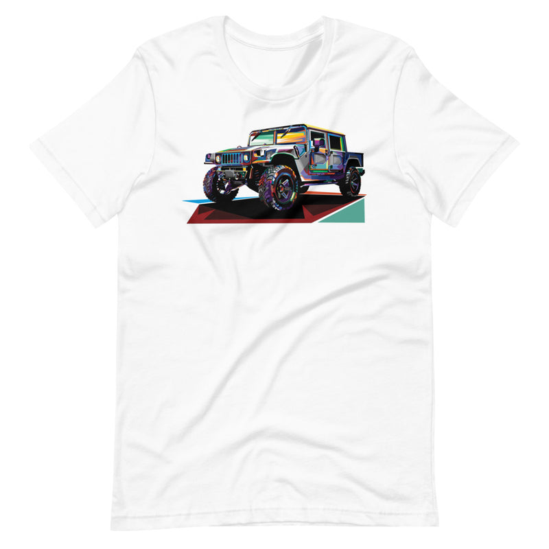 Pop Art Military Vehicle - Women's T-Shirt