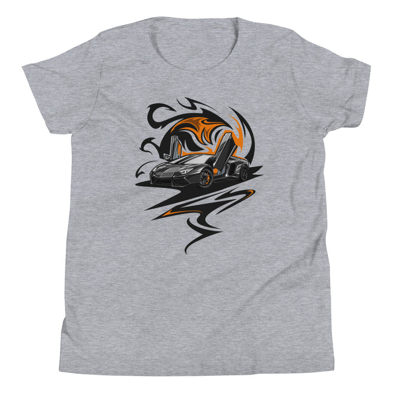 Tribal Exotic Car - Youth T-Shirt