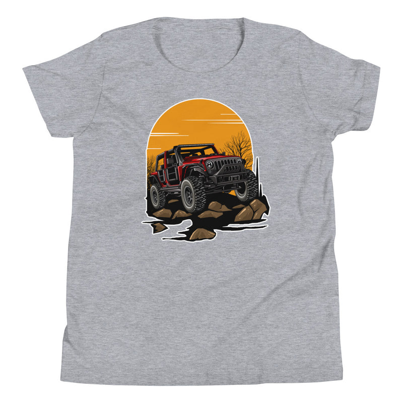 4x4 Rock Climbing - Youth T-Shirt