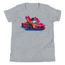 Pop Art Sports Car - Youth T-Shirt