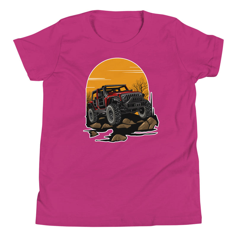 4x4 Rock Climbing - Youth T-Shirt