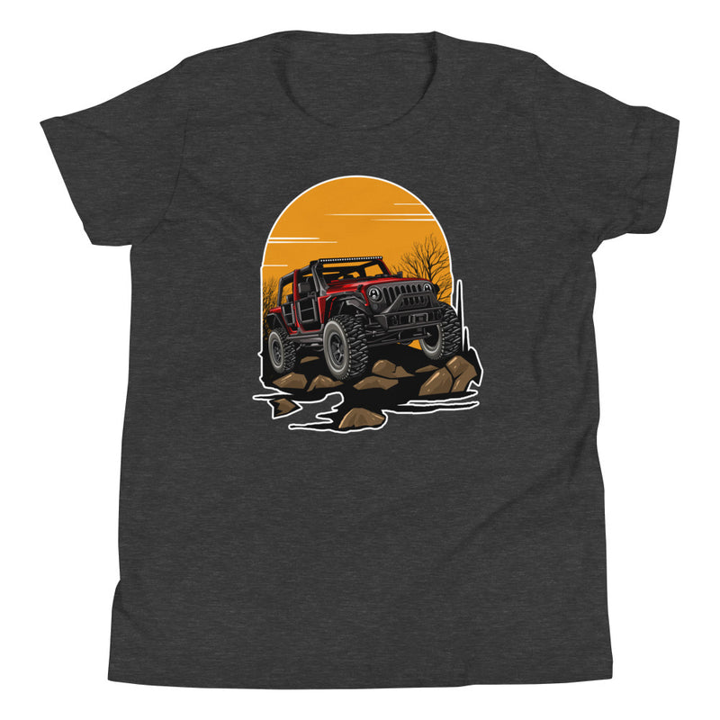 4x4 Rock Climbing - Youth T-Shirt