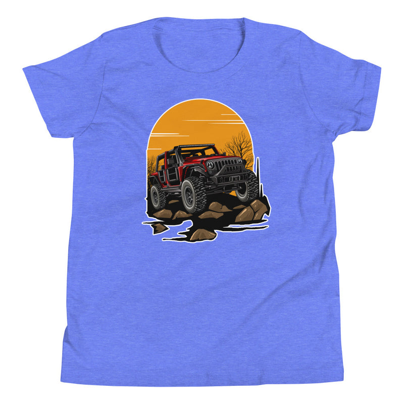 4x4 Rock Climbing - Youth T-Shirt