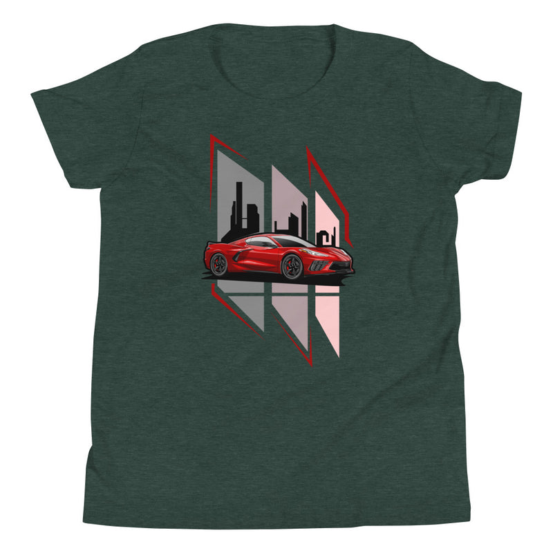 Sports Car - Youth T-Shirt
