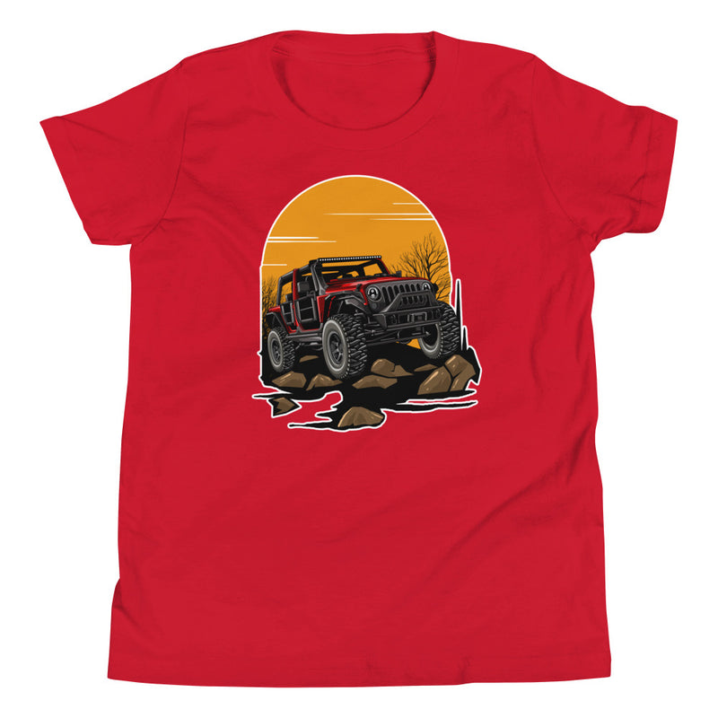 4x4 Rock Climbing - Youth T-Shirt