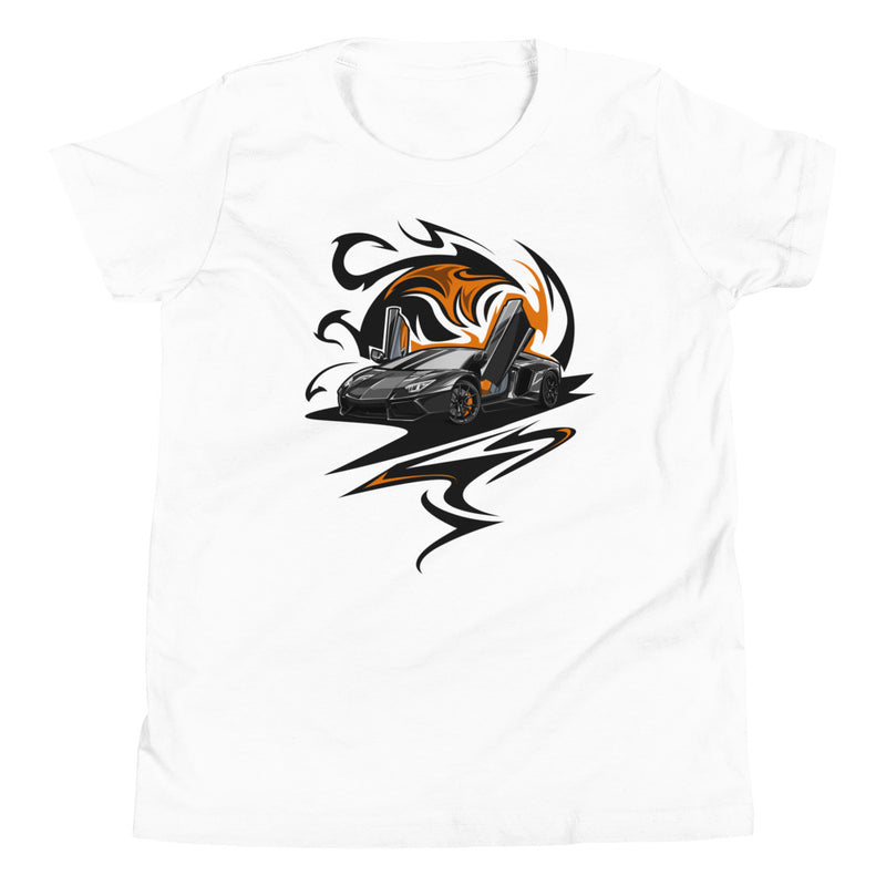 Tribal Exotic Car - Youth T-Shirt