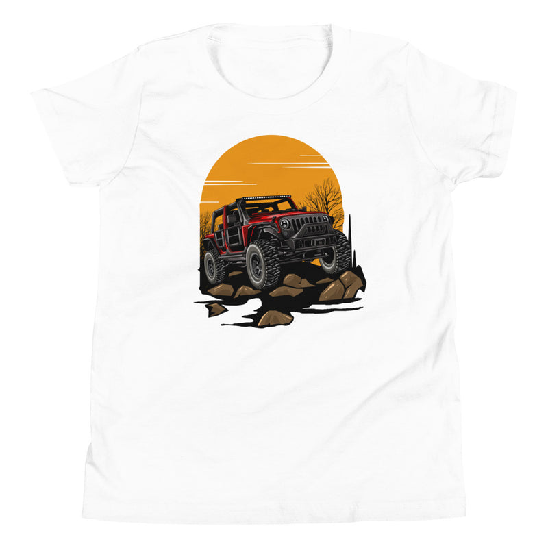 4x4 Rock Climbing - Youth T-Shirt